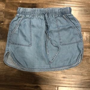Denim skirt
